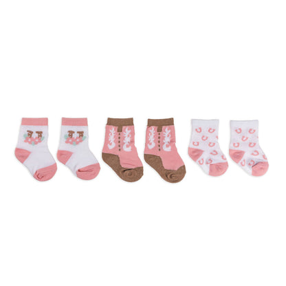 Baby Socks Trio  Bloomin' Boot