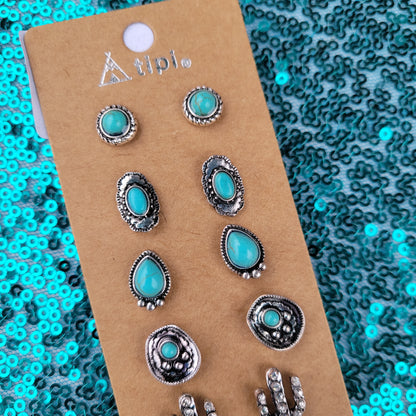 The Cowboy Stud Earring Set