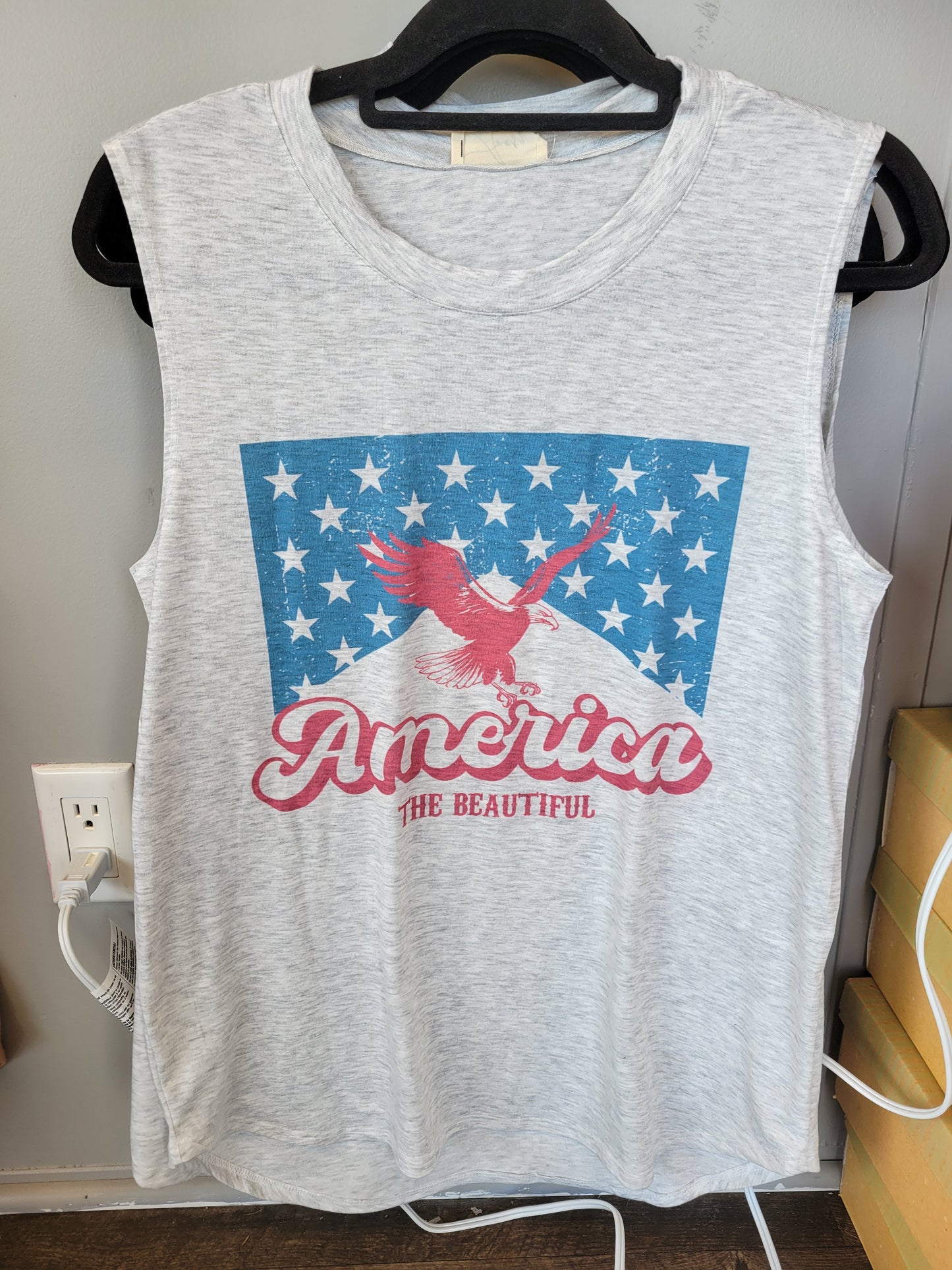 America the Beautiful Sleeveless Tee