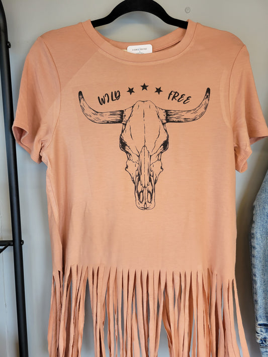 Wild Free Fringe Tee