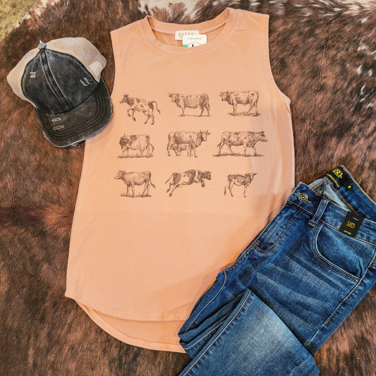 Herd Sleeveless Tee