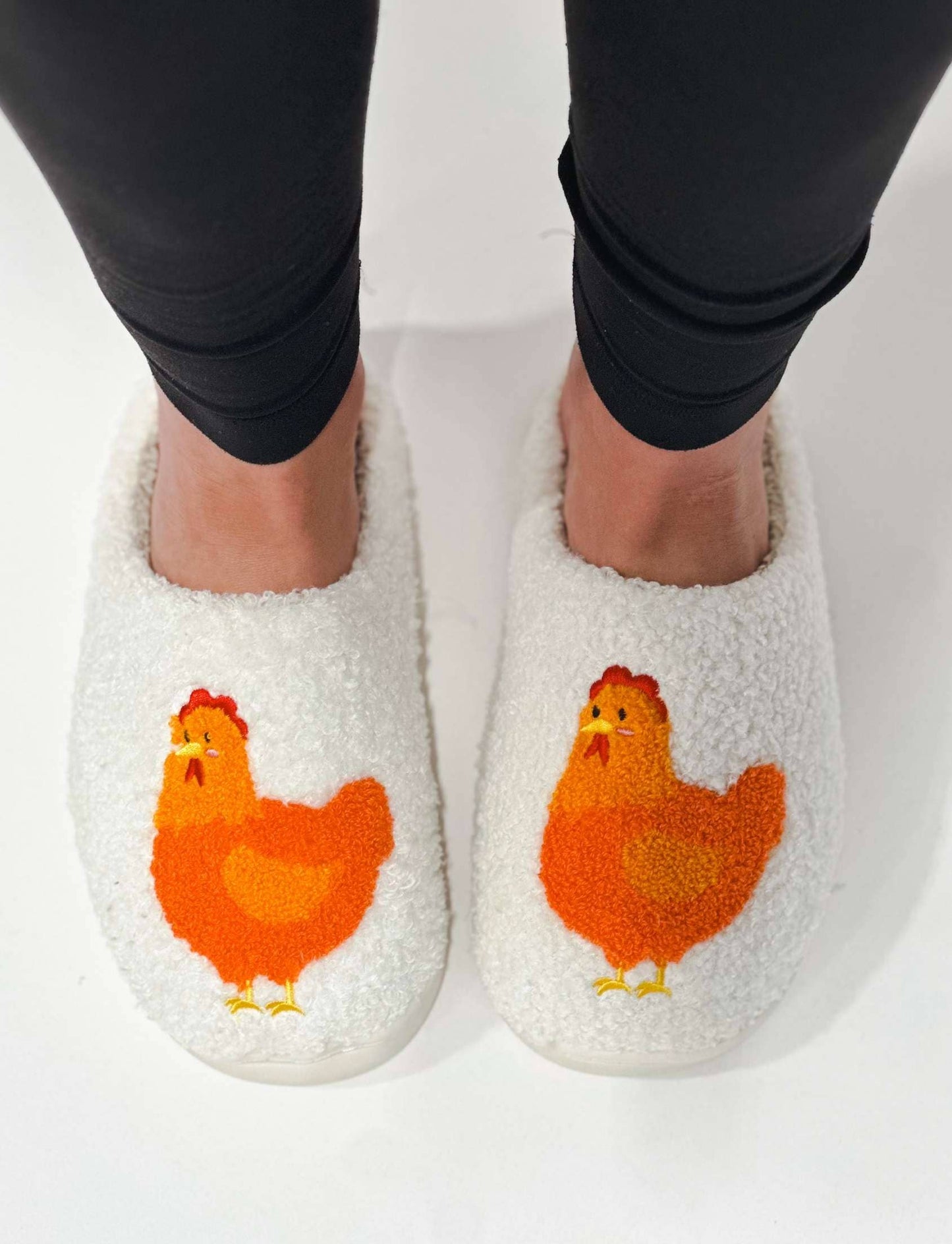 AFC Fuzzy Chicken Slippers