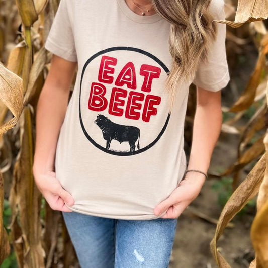 EAT BEEF Graphic Tee