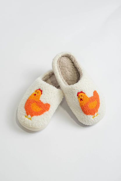 AFC Fuzzy Chicken Slippers