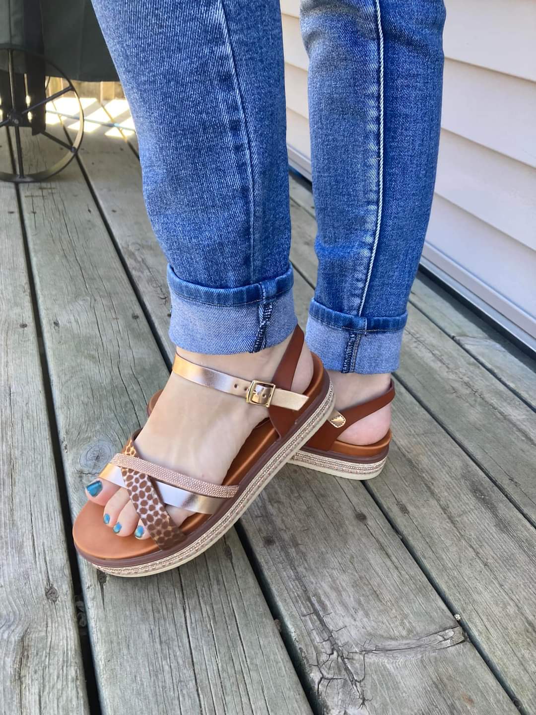 Gold Rush Sandal