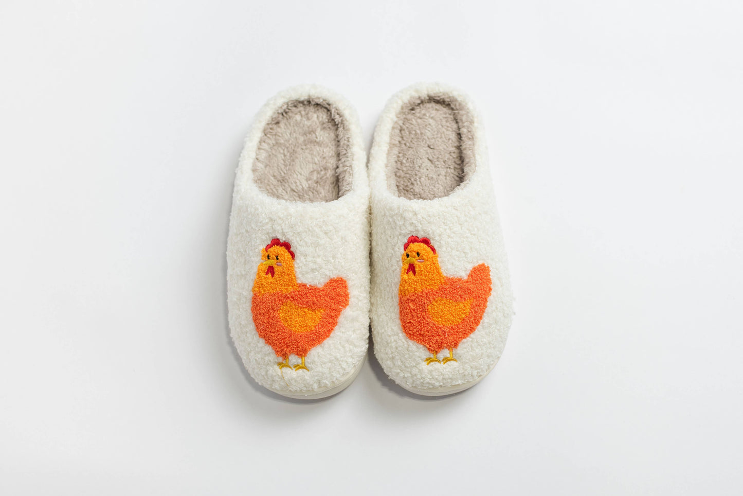 AFC Fuzzy Chicken Slippers