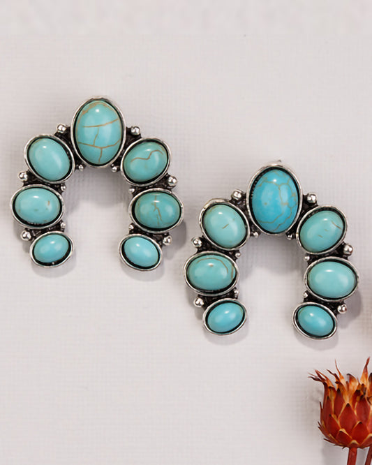 Turquoise Squash Earrings