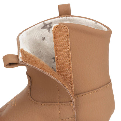 Eco Steps - Western Boot Brulee Brown: 6-9M