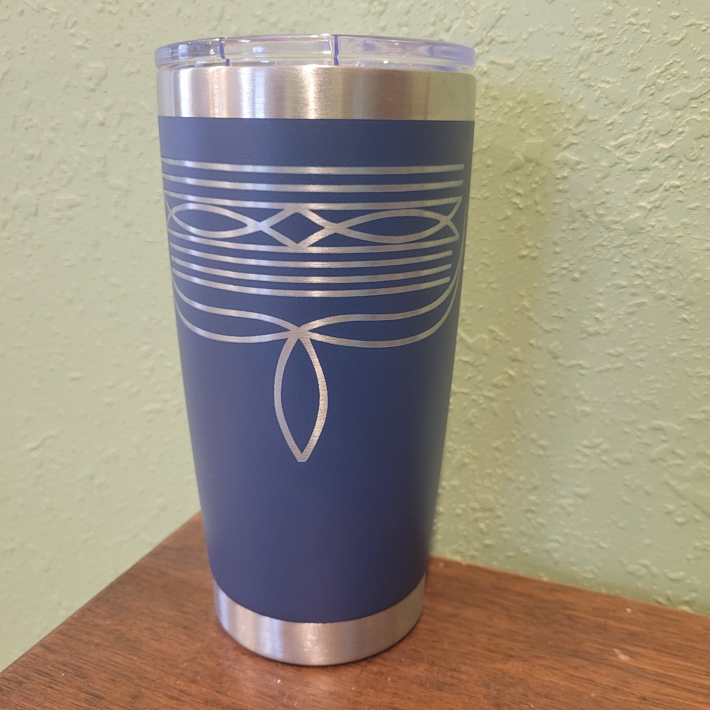 20oz Travel Mug - Boot Stitch