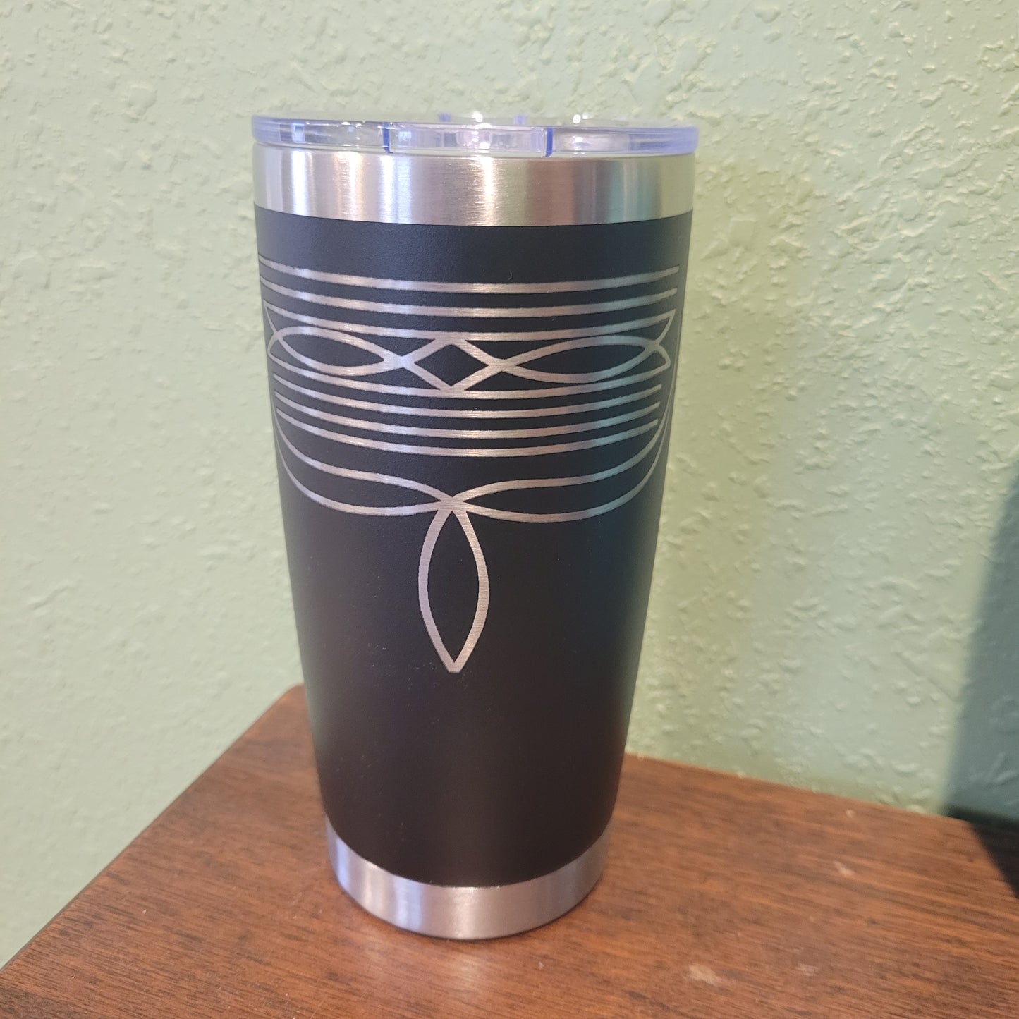 20oz Travel Mug - Boot Stitch