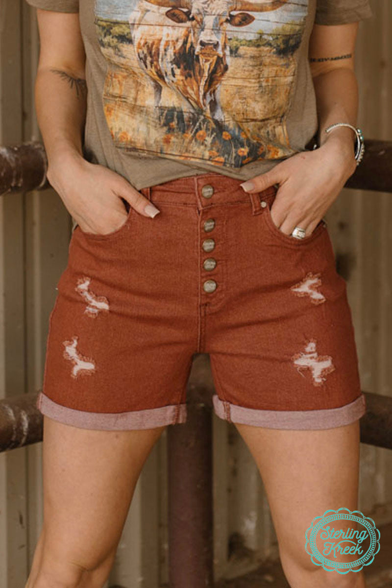 Tennessee Walking Shorts - Rust