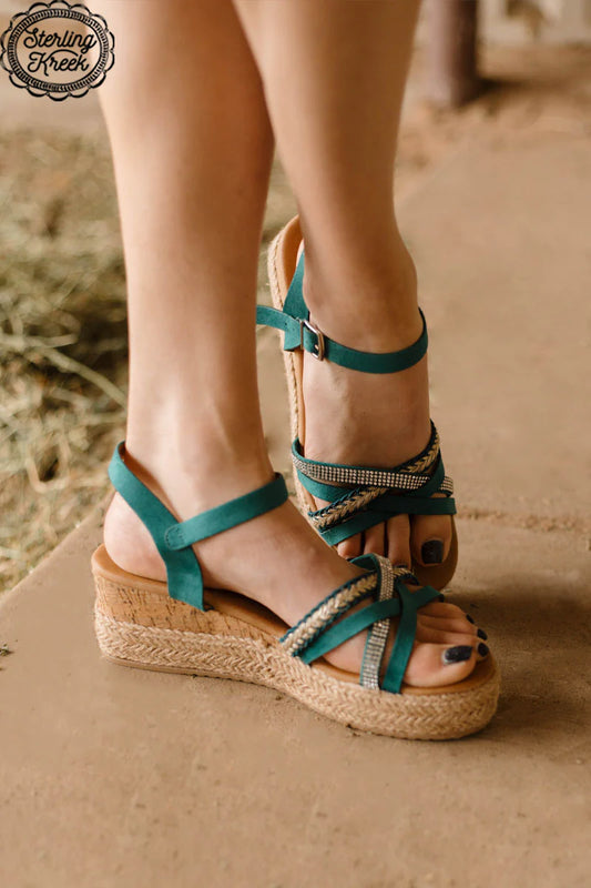 Girls Night Out Sandal - Turquoise