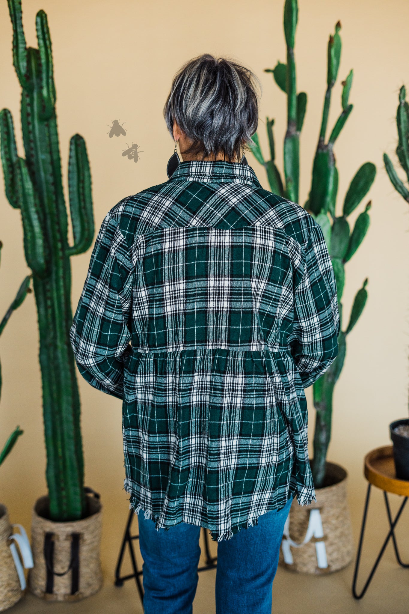 Pony Pine Forest Button Up Flannel
